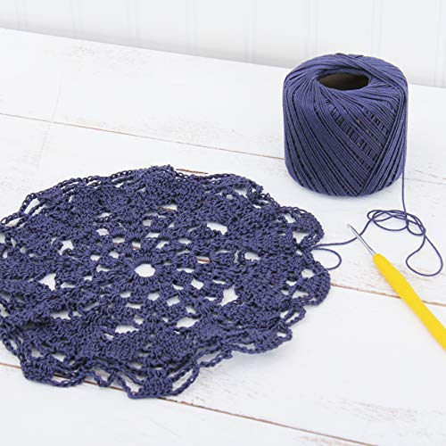 ThreadArt 100% Cotton Crochet Thread Size 10, Variegated Lavenders 47 - color: VARIEGATED LAVENDERS, size: SIZE 10 SINGLE