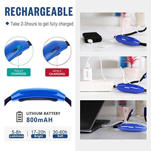 Vekkia Lightweight Neck Reading Light - 3 Colors, 9 Brightness