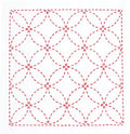 Orimupasu made quilting kit / interlocking circles No.266 (japan import) - style: Cloisonne