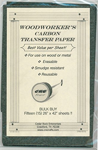 Bulk Buy Carbon Transfer Tracing Paper for Woodworking Patterns