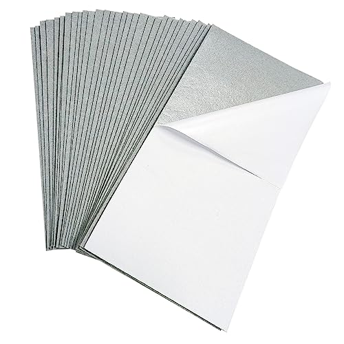 Jtnohx Self Adhesive Felt Sheets Adhesive Backed Felt Fabric Grey 4"x8" - color: Grey