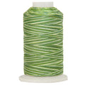 ThreadArt Multicolor Cotton Thread, 600M 40/3, Summer Greens 0501 - color: Summer Greens