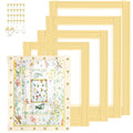 ECOIOU 20 Stretcher Bars 5 Oversize Size for Needlepoint Art - size: OverSize (16"+18"+20"+22"+24")