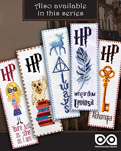 Counted Cross-Stitch Kit of Bookmark ‘Cauldron' - Hand Embroidery Kit with Pattern Design