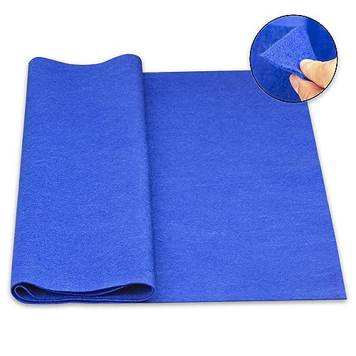 Felt Fabric 1.8 mm Thick 36" x 72" - Soft Durable Felt by The Yard Felt Sheets for Arts and Crafts, DIY Sewing, Crafting Projects (Blue) ﻿ ﻿ ﻿ ﻿ ﻿ ﻿ ﻿ ﻿ ﻿ - color: Blue, size: 36" x 72"