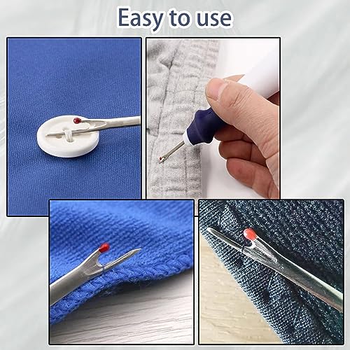 8 PCS Ergonomic Grip Seam Ripper, Colorful Seam Ripper Large Stitch Ripper Sewing Tool Thread Remover Tool with Handy Handles for Sewing Crafting Removing Embroidery Hems and Seams