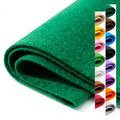 Hunter Green Stiff Felt Sheet 36'' X 36'', 1mm Large Felt Fabric Sheet - color: Pure Green