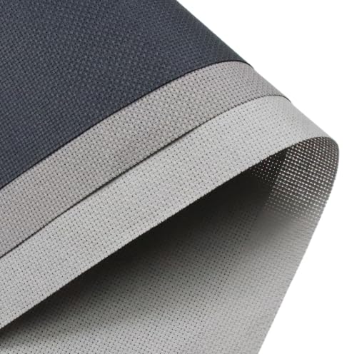 KCS 3 pc of 15" x 18"(38cmx45cm) 16 Count Cross Stitch Cotton Aida Cloth Needlework Rolled Fabric Box,16CT,Medium Grey+Dark Grey+Black - color: Medium Grey+dark Grey+black, size: 16CT