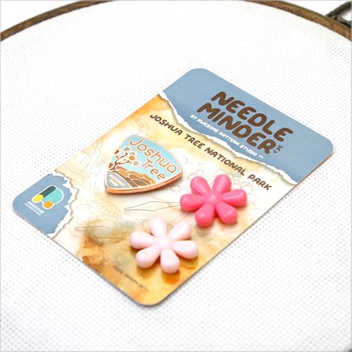 Awesome Pattern Studio National Parks Needle Minder Set (Joshua Tree Classic Design - Set #2) - size: Joshua Tree Classic Design - SET #1