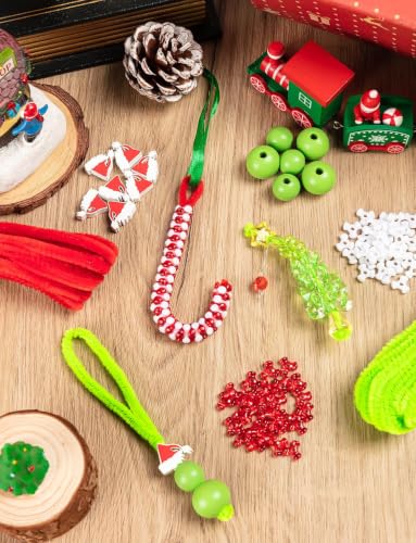 Christmas Crafts for Kids Adults Families, Christmas Beaded Ornament Kits