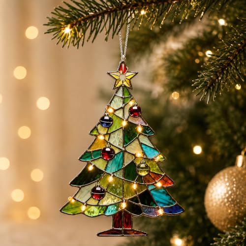 Christmas Ornaments 2026, Acrylic Christmas Tree Ornaments Christmas Lovers - color: Xmas Tree