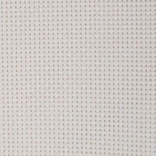 KCS 59" x 1 Yard (93cmx149cm) 11ct Counted Cotton Aida Cloth Cross Stitch Fabric (Ecru) - color: Ecru