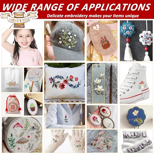Water Soluble Stabilizer Embroidery Pattern - Christmas Stick & Stitch Embroidery Paper Wash Away, Wreath Snowmen Hand Sewing Patterns for Jean Bag T-Shirt (4 Sheets) - style: Xmas022