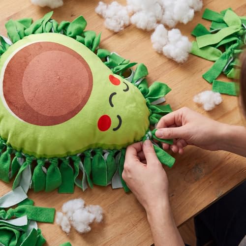 Weysat 6 Sets Avocado Tied Pillow Craft Kit, Avocado Shaped Pillows - style: Avocado