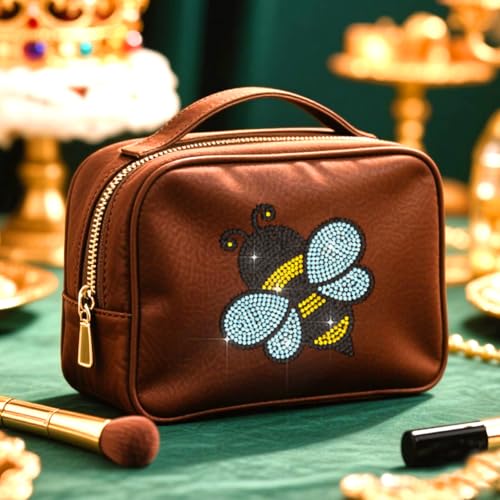 MAYJOYDIY Bee Rhinestone Iron on Hotfix Transfer Honeybee Heat Transfer Sticker Cute Insect Wings Hornet Bling Clothing Decoration Applique for Shirt Bag Hat Jacket Jeans Shoes DIY Crafts - style: Bee