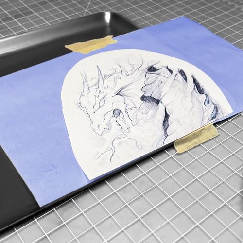 Saral Paper Corp Wax Free Transfer Tracing Paper - Blue - 12 Inches x 12 Foot Roll