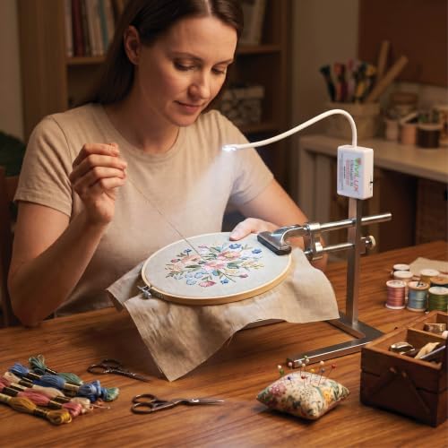 ViviLux Ultralight XL Craft & Sewing Light, Magnetic Mount, 1500 Lumen LED - size: XL (Magnet)