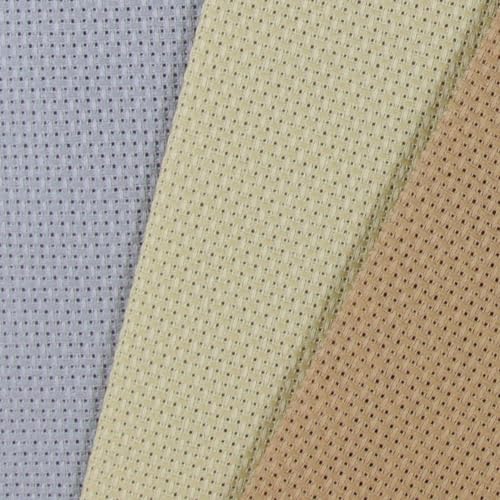 KCS 3 pc of 12" x 18" (30cmx45cm) 14CT Counted Cotton Aida Cloth Cross Stitch Fabric (Light Grey + Khaki + Yellow Beige) - color: Light Grey + Khaki + Yellow Beige