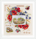 Merejka Counted Cross Stitch Kit Summer Sampler