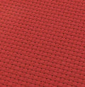 19" x 28" 11CT Counted Cotton Aida Cloth Cross Stitch Fabric (Red) - color: Red