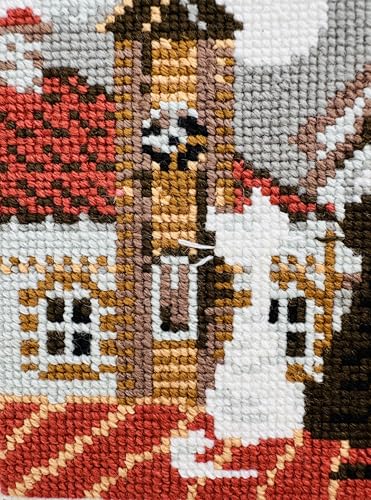 RIOLIS 611 City & Cats Spring Counted Cross Stitch Kit 5.12 x 5.12 in - style: City & Cats Spring 611
