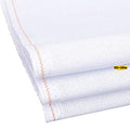 White 14 Count Aida Cloth Cross Stitch Fabric, 59 x 39 Inch White Embroidery Fabric Cotton Needlepoint Canvas for Counted Cross Stitch, DIY Needlework, Embroidery Cloth, Crafts and Home Decoration - size: 14 CT-1Pcs