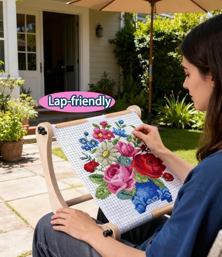 Adjustable Embroidery Hoop Table Stand Holder Needlepoint Stretcher Bars Scroll Frame Cross Stitch Stand Lab Supplies