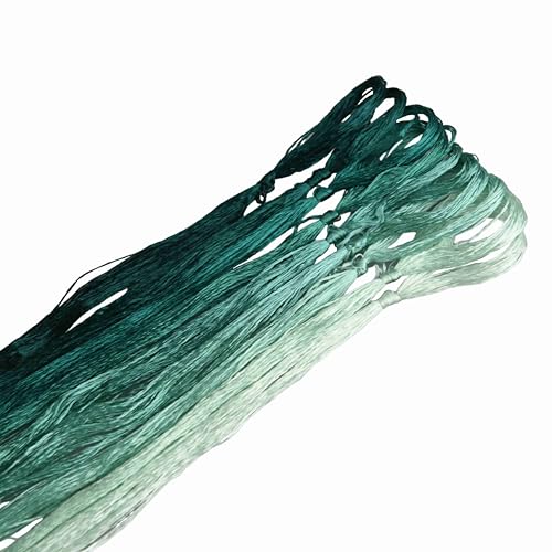 Mulberry Silk Floss Embroidery Thread Floss-Cross Stitch Threads China Silk Woven Jewelry Threads DIY Sewing Kits (53) - color: 53