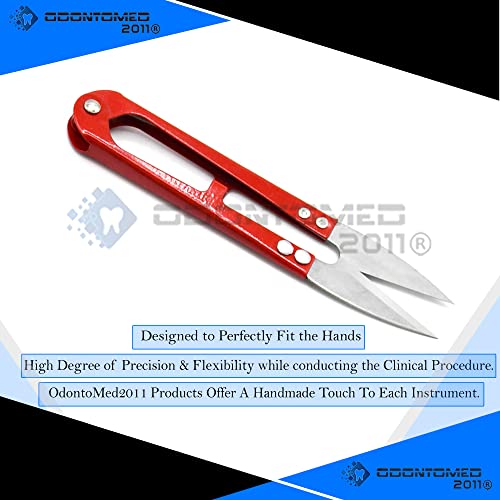 Pack of 3 Pcs Sewing Scissors Clippers Multipurpose Quick-Clip Yarn Thread Cutter Portable Embroidery Thrum Fishing Thread Cutter Mini Snips Trimming Nipper for Stitch Small Plants Crafts DIY Projects
