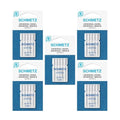 SCHMETZ Universal Sewing Machine Needles - Size 65/9, 5-Needle Cards, Pack of 5 - size: 5 Cards (25 Needles)