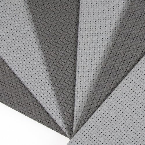 KCS 6 pc of 12" x 18"(30cmx45cm) 14CT Counted Cotton Aida Cloth Cross Stitch Fabric (Medium Grey+Dark Grey) - color: Medium Grey+dark Grey