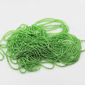 11/0 Glass Seed Beads Hanks (3 Meters, 6000pcs), 9 Meters Green Silver Lined Strand Hanks - color: Green-Sliver Lined