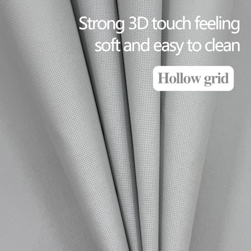 Aida Cloth 14 Count Cross Stitch Fabric Cross Stitch Aida Cloth for Embroidery and Needlework (Light Grey, 30 * 39inch) - color: Light Grey