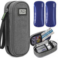 Medineed Temp Display Travel Case Fit 2 Mounjaro & Zepbound Pens,Grey - color: Grey