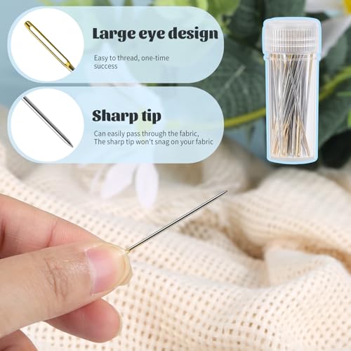 ZXIIXZ 72 Pcs Cross Stitch Supplies, Embroidery Kit for Beginners