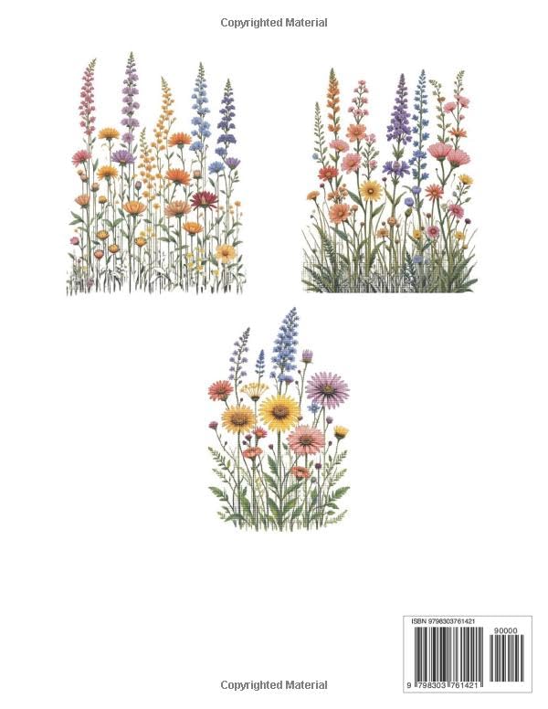 WILDFLOWER CROSS STITCH PATTERNS