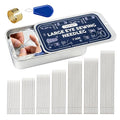 CLEANGOR 70Pcs Sewing Needle Set, 7 Size Large Eye Hand Sewing Needles Kit