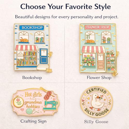 Magnetic Needle Minder, Needle Minder for Cross Stitch Embroidery Sewing, Cute Funny Needleminder Needle Holder, Strong Magnet Needle Nanny, Gift for Women Stitch Lovers, (Goose) - color: goose