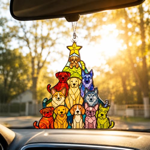 Dog Ornaments for Christmas Tree, Dog Christmas Ornaments 2026, Dogs Lover - color: Dog Tree