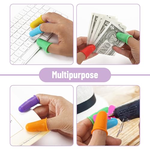 Mr. Pen- Hot Glue Gun Finger Protectors, 24 pcs - color: Deep Bright, size: 24 pcs