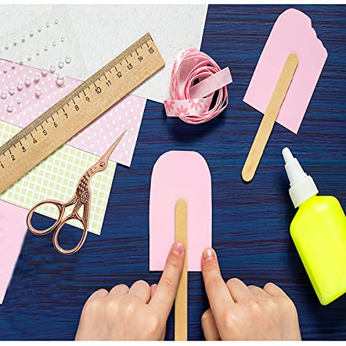 Weabetfu 3.6-inch Craft Scissors - Embroidery, Sewing, DIY Tools, Needlework, Artwork, Paper Cutting - color: Rose Gold