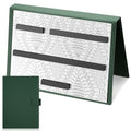 Flutesan 1 Pcs Knitting Pattern Holder, Folded Size 6.1 x 9 Inch, Green - color: Green, size: Folded Size 6.1 x 9 Inch