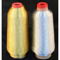 New ThreadNanny Gold & Silver Metallic Machine Embroidery Threads - 10000 Yards