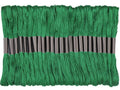 24 Skeins Green Embroidery Floss, Embroidery Cross Stitch Thread - color: Green