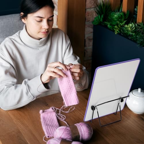 BABYSHEEP Knitting Pattern Holder with 8 Replacement Magnets - color: Purple