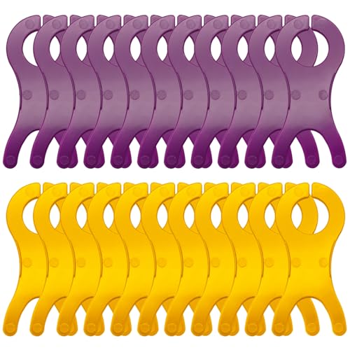 Jersvimc 20pcs Yarn Bobbins, for Crochet Large Bobbins Spool Tool - size: 2 Color -20Pcs