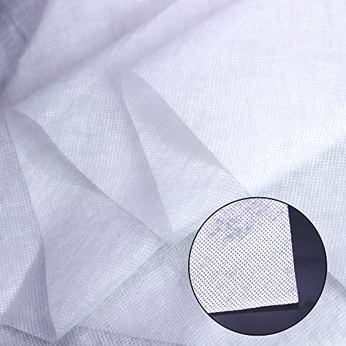 DGQ Wash Away Water Soluble Embroidery Stabilizer Light Weight 10" x 3 Yard