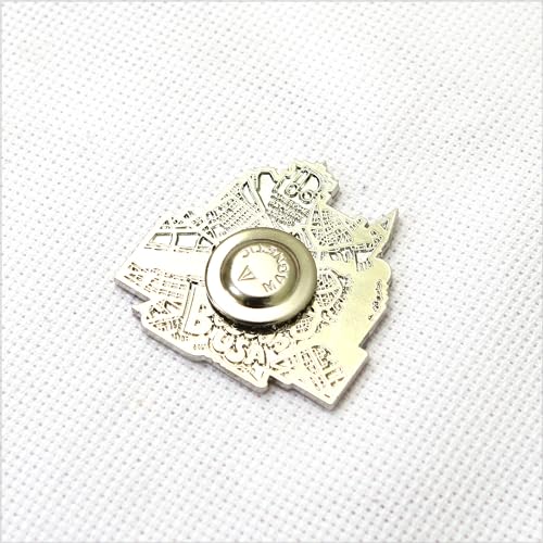 Awesome Pattern Studio Needle Minder Set – Boston Magnetic Needle Minder + 2 Needle Threaders. Enamel Pin for Cross Stitch, Embroidery and Craft - size: Boston Set #1
