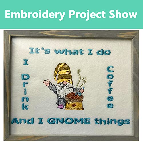 Craftido 12"x10" 100 Sheets Cut Away Embroidery Stabilizer - size: 10"x12" 100sheets