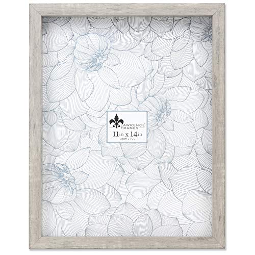 Lawrence Frames 785111 Shadow Box Frame, 11x14, Natural Gray - color: Natural Gray, size: 11 x 14 inches